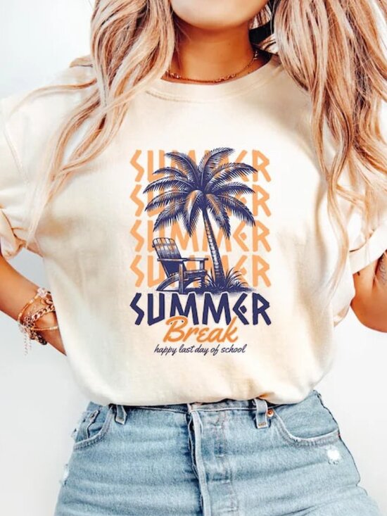 Tops - Last Day Of School Summer Shirt, Summer Tee, Gift For Teacher